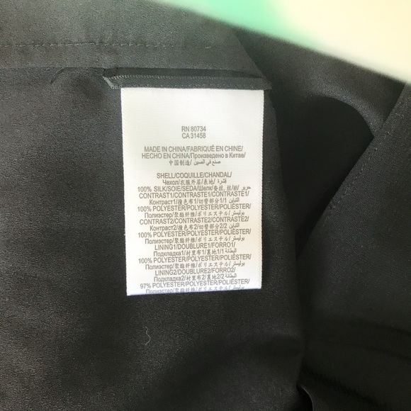 BCBG Max Azria 100% silk black dress - Picture 5 of 6